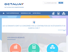 Tablet Screenshot of octalia.org